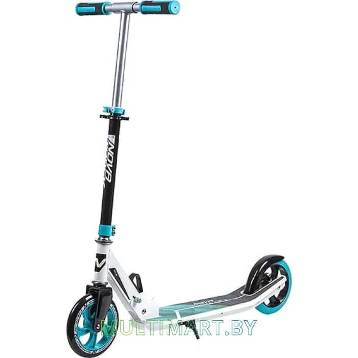 Самокат Novatrack Polis Plastic 160P.POLIS.BL9 (белый/голубой, 2019)
